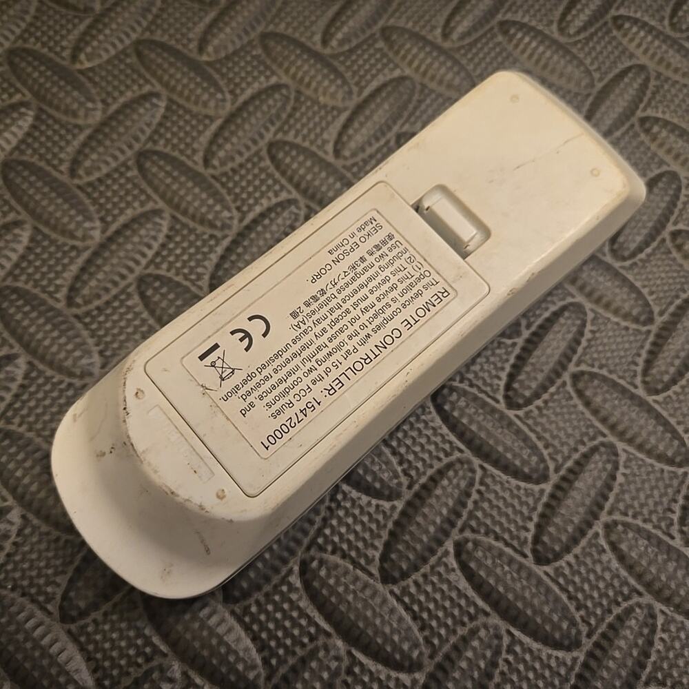 Epson Projector Remote Control Tested Working - Picture 3 of 3